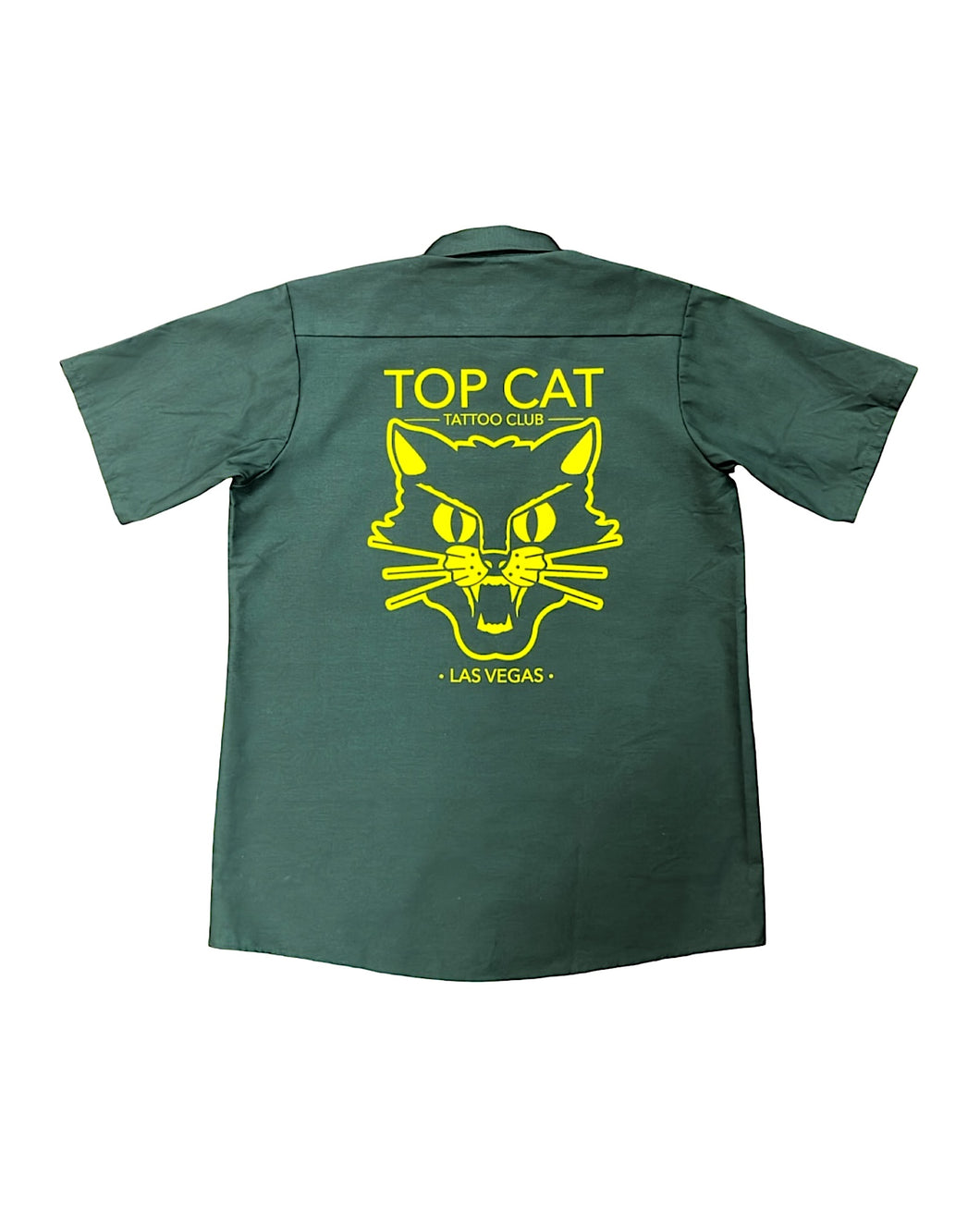 Top Cat Tattoo Work Shirt