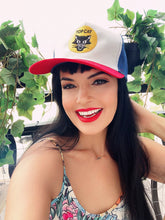 Load image into Gallery viewer, Top Cat Hat Red White &amp; Blue
